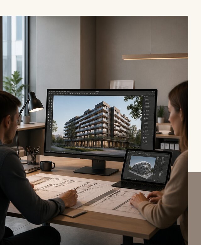 3D визуализация архитектуры и объектов строительства в Перми