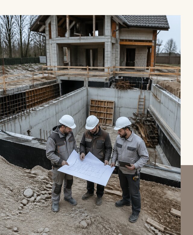 Проектирование и строительство домов с подвалом под ключ в Перми