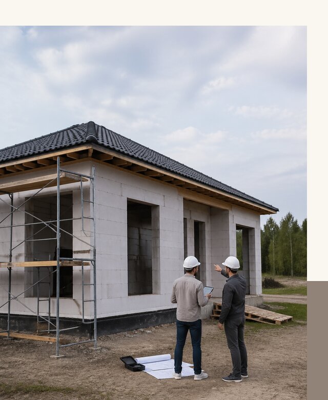 Проектирование одноэтажных домов из газобетона в Перми